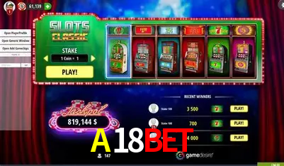Descubra o Mundo do Cassino Online com A18BET